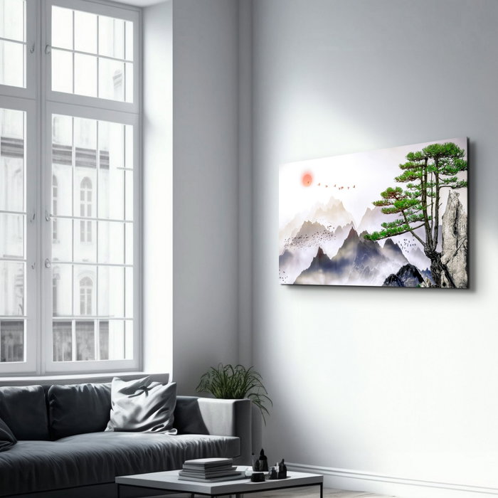 Wallity CAM-1019 Pintura Decorativa de Vidrio Templado 46 x 72 cm